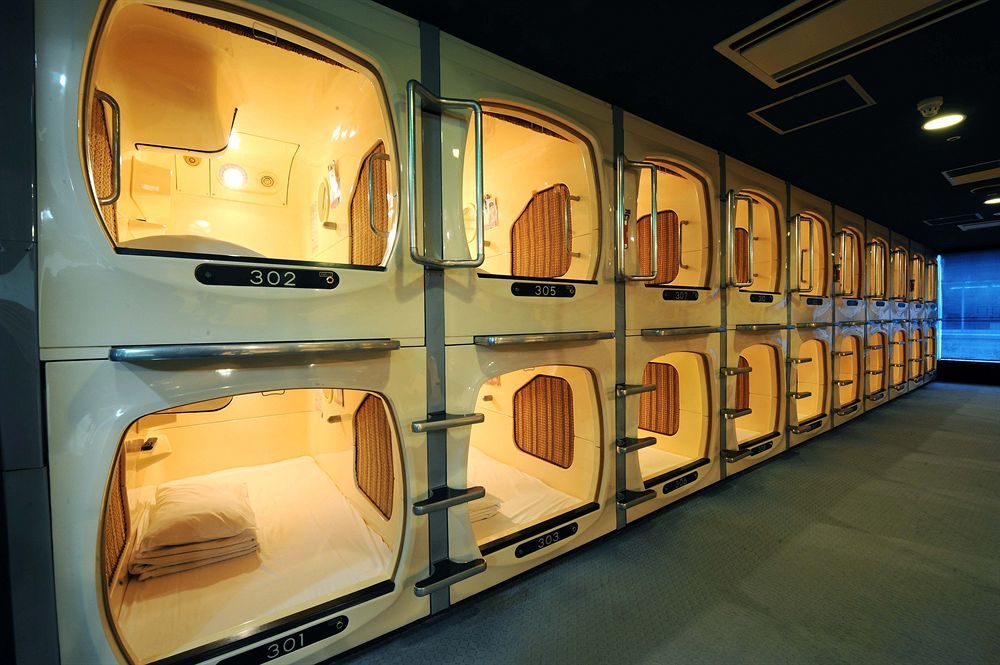 Capsule Inn Sapporo Hostel Zewnętrze zdjęcie